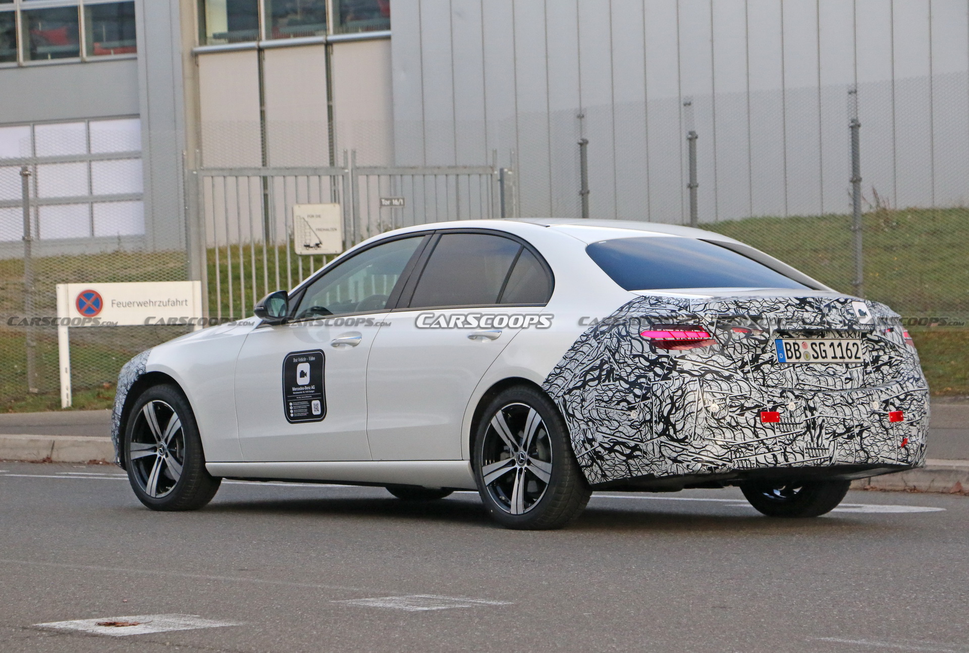 2022 Mercedes-Benz C-Class Sedan Gives Off Miniature S-Class Vibes In Latest Spy Photos