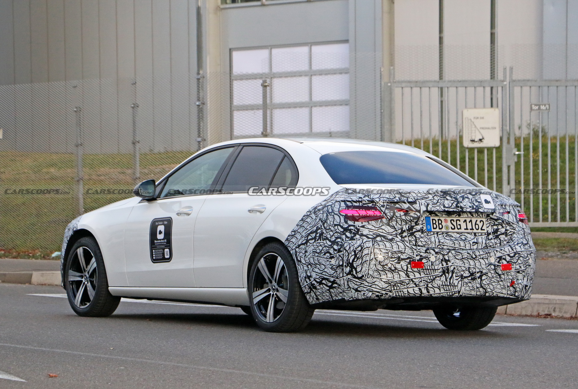 2022 Mercedes-Benz C-Class Sedan Gives Off Miniature S-Class Vibes In Latest Spy Photos