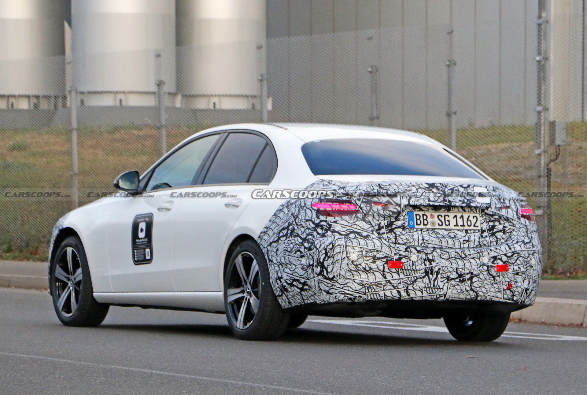 2022 Mercedes-Benz C-Class Sedan Gives Off Miniature S-Class Vibes In Latest Spy Photos