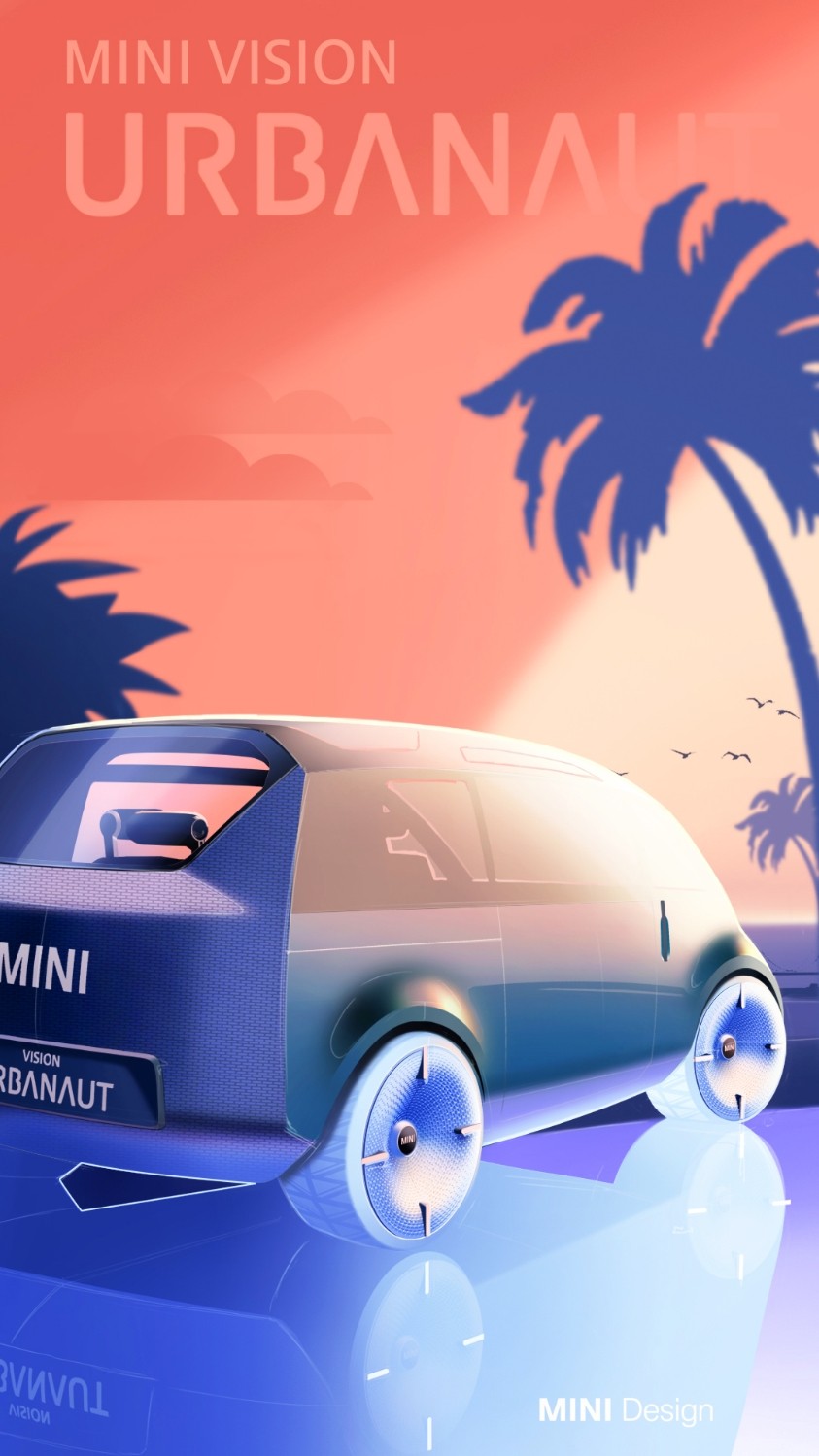MINI Vision Urbanaut Is As A Futuristic Autonomous Minivan Doubling As A Chic Urban Hangout