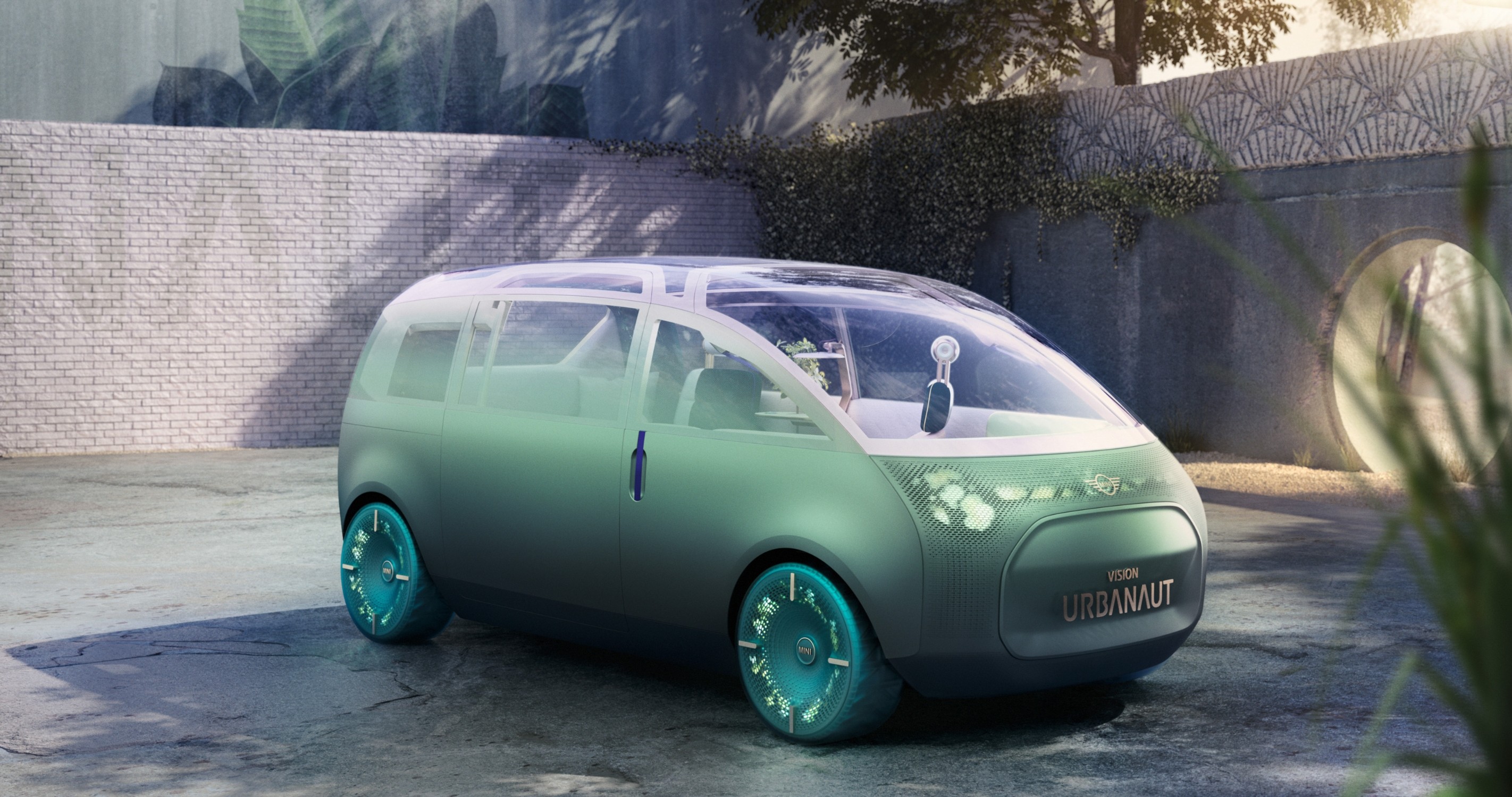 MINI Vision Urbanaut Is As A Futuristic Autonomous Minivan Doubling As A Chic Urban Hangout