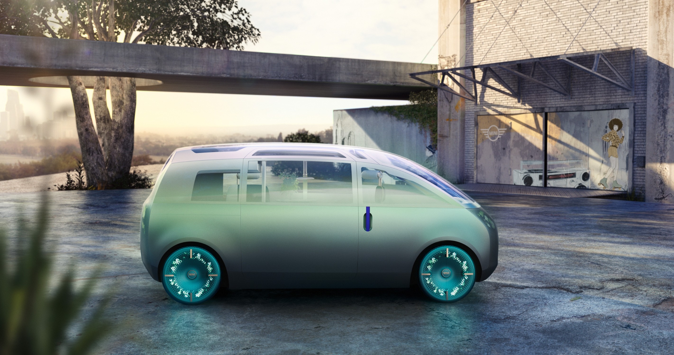 MINI Vision Urbanaut Is As A Futuristic Autonomous Minivan Doubling As A Chic Urban Hangout