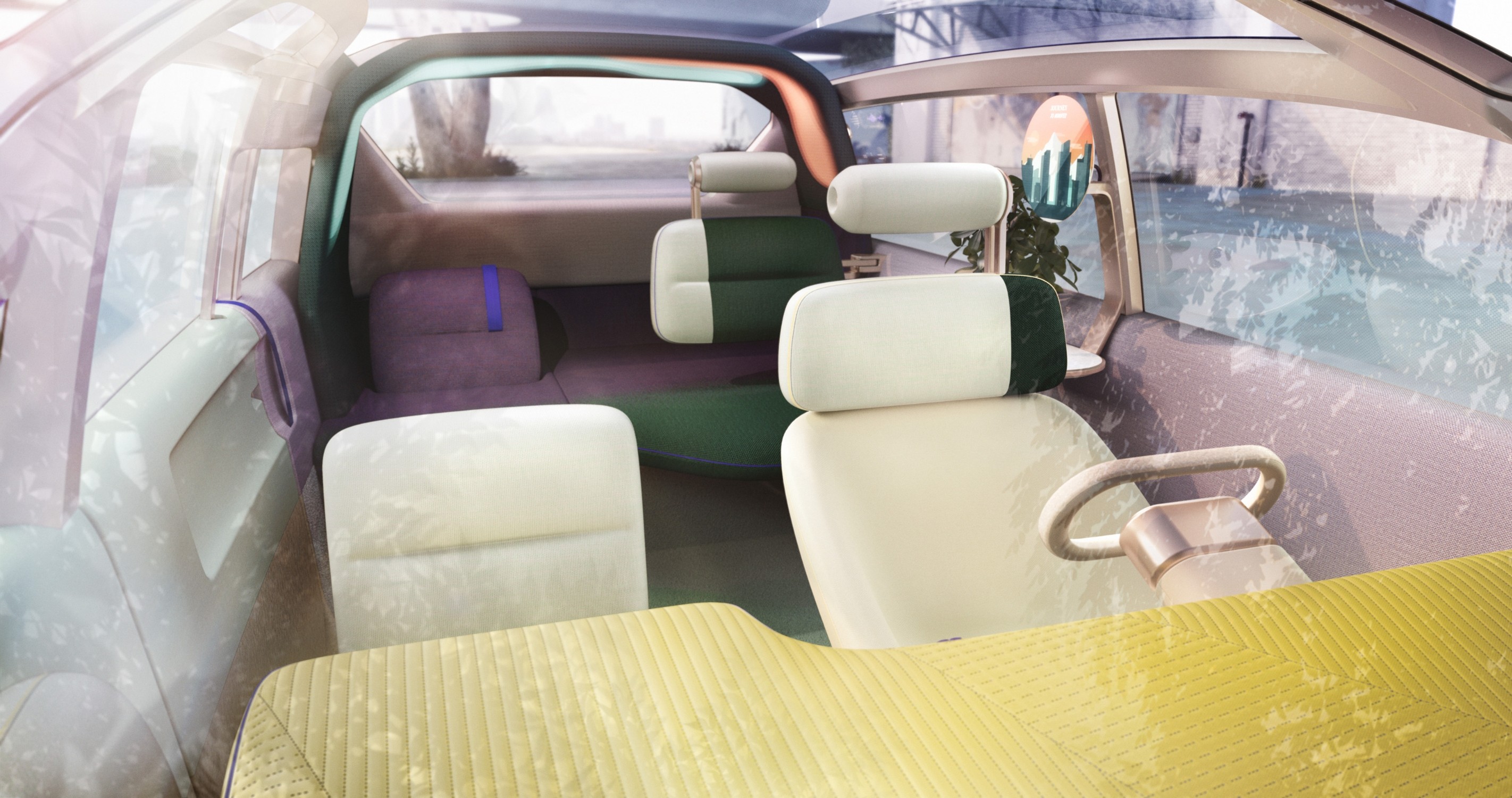 MINI Vision Urbanaut Is As A Futuristic Autonomous Minivan Doubling As A Chic Urban Hangout