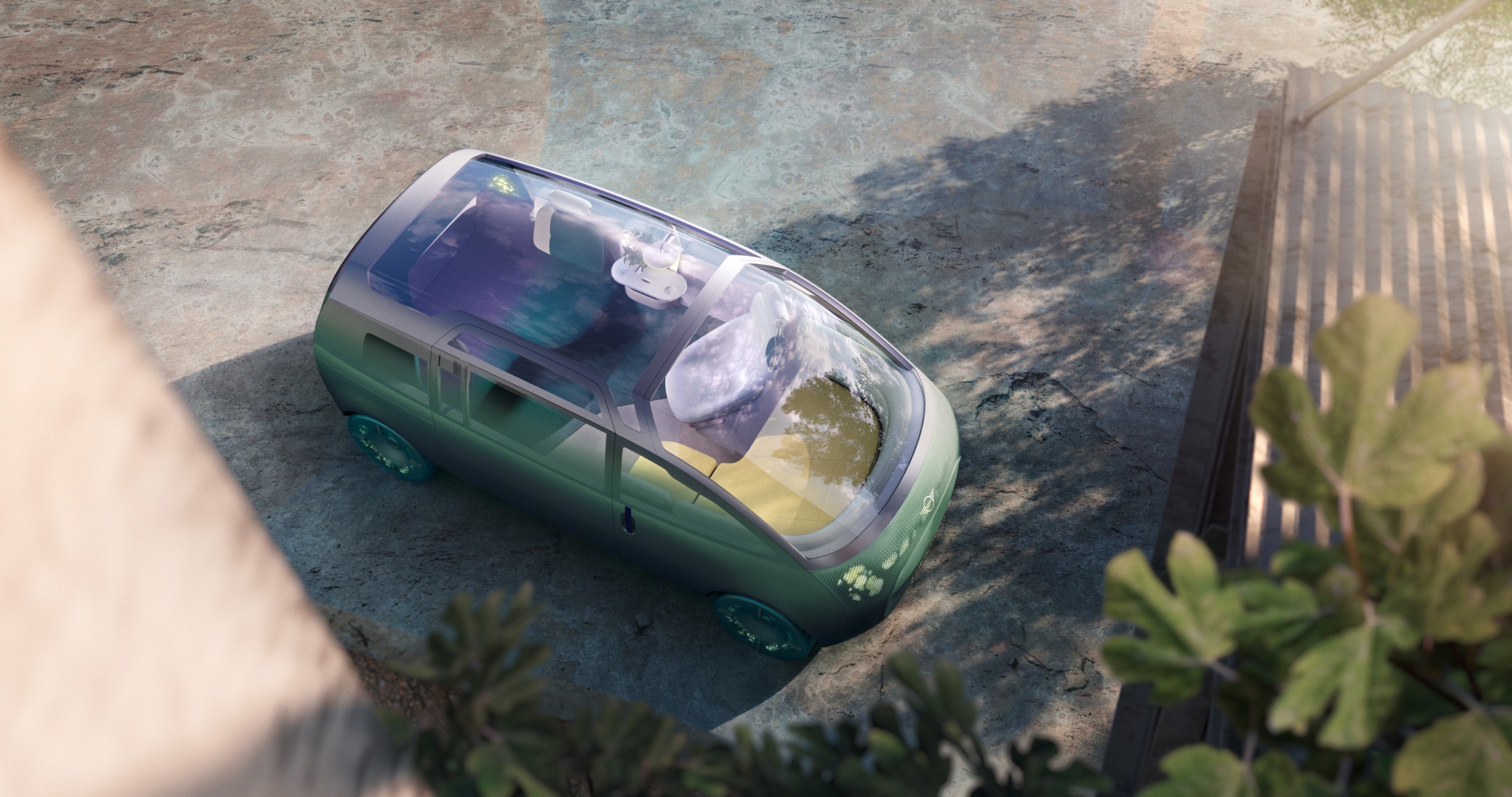 MINI Vision Urbanaut Is As A Futuristic Autonomous Minivan Doubling As A Chic Urban Hangout