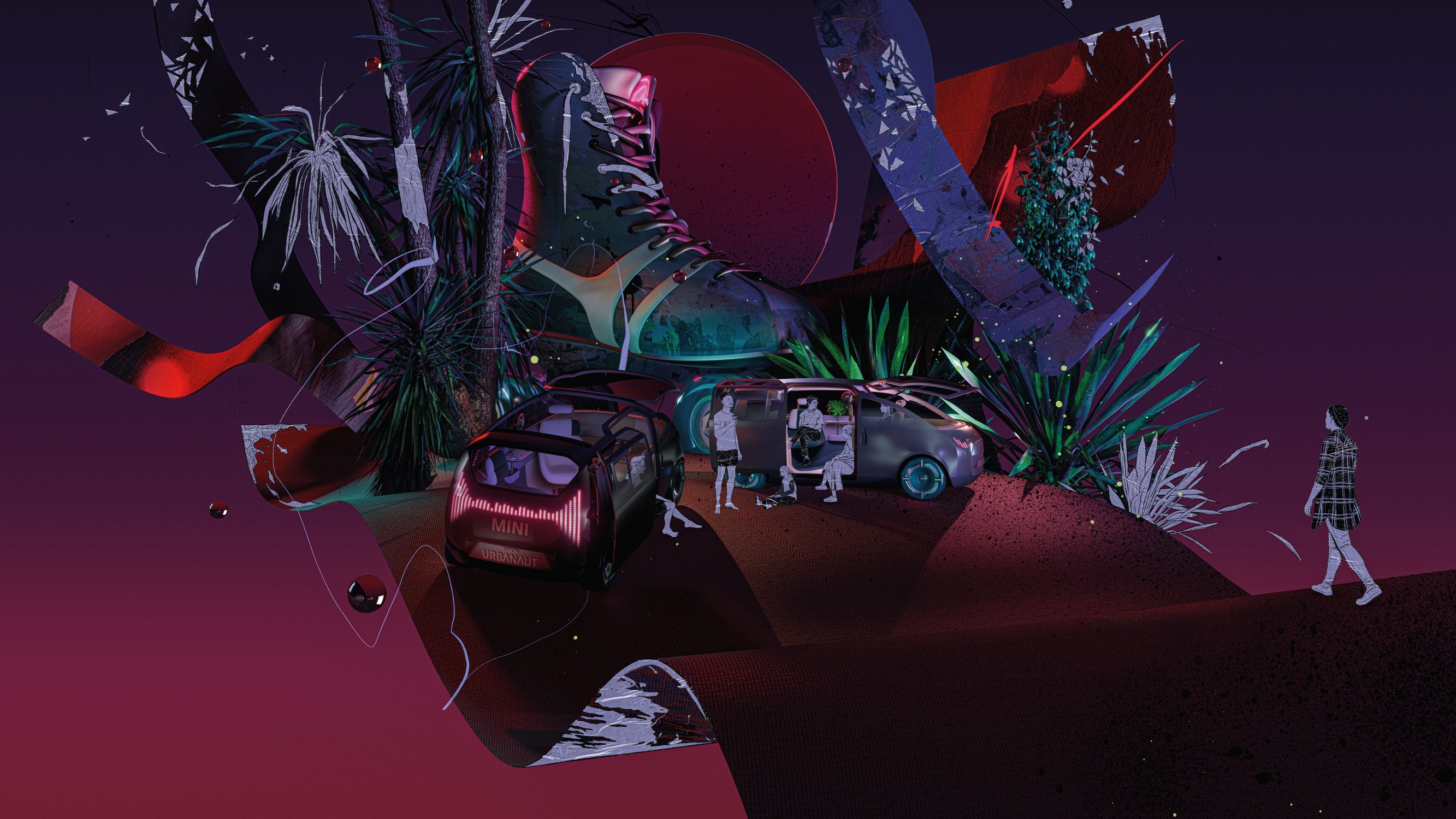 MINI Vision Urbanaut Is As A Futuristic Autonomous Minivan Doubling As A Chic Urban Hangout