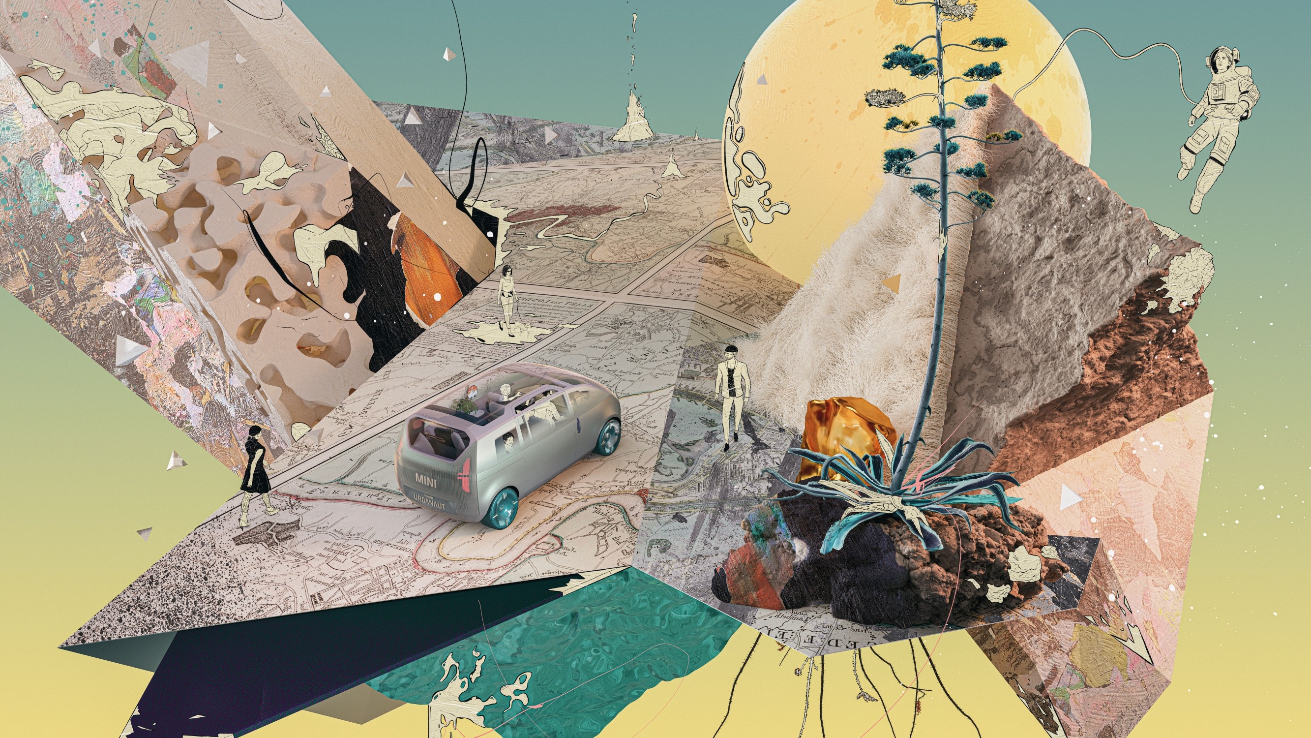 MINI Vision Urbanaut Is As A Futuristic Autonomous Minivan Doubling As A Chic Urban Hangout