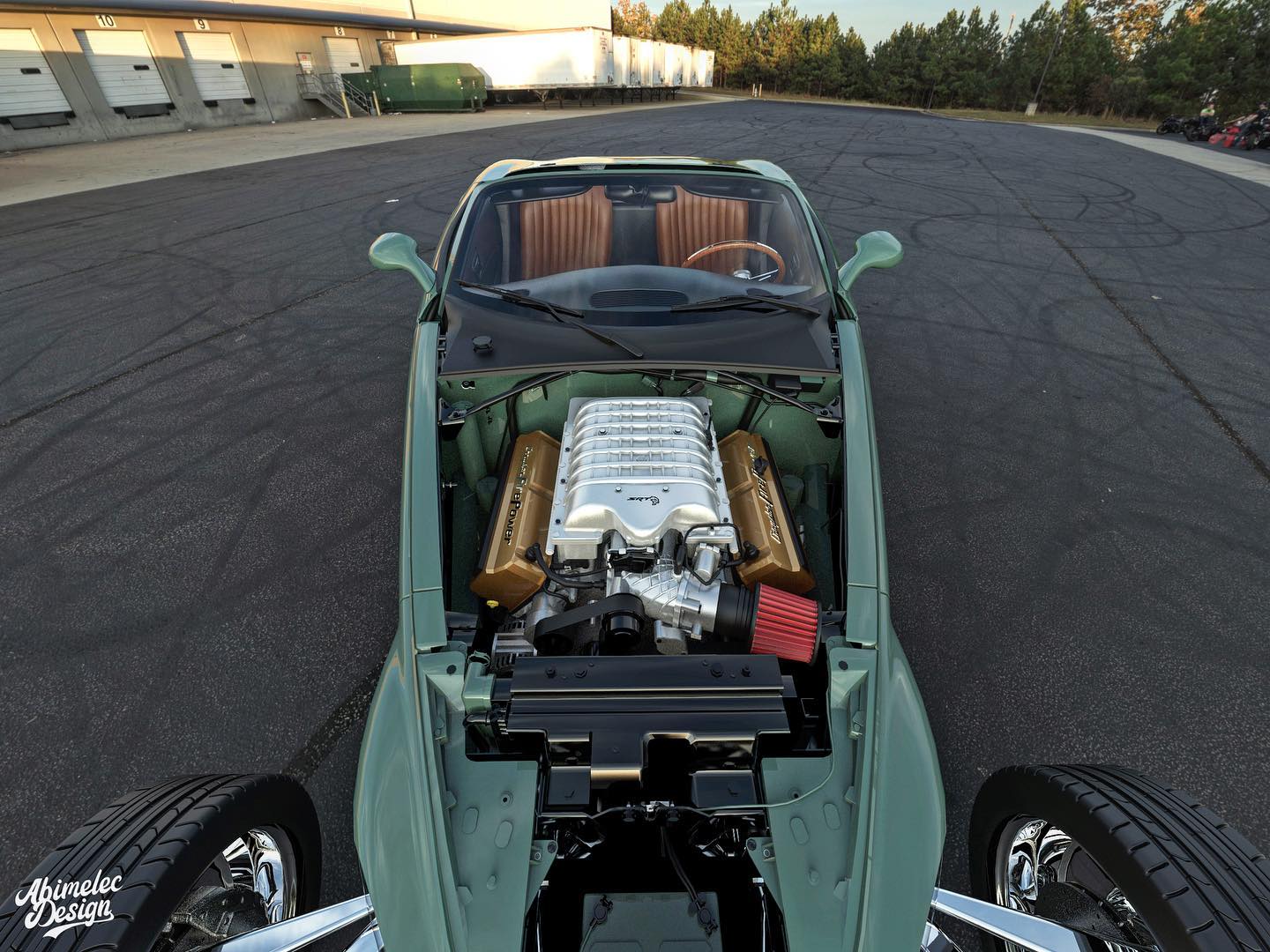 This Plymouth Prowler Render With A Reshaped Body And Hellcat V8 Would Make For An Interesting Project