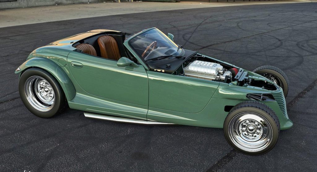 This Plymouth Prowler Render With A Reshaped Body And Hellcat V8 Would Make For An Interesting Project