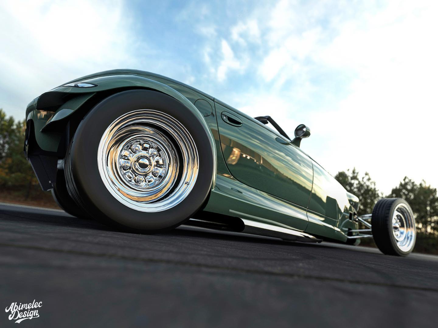 This Plymouth Prowler Render With A Reshaped Body And Hellcat V8 Would Make For An Interesting Project