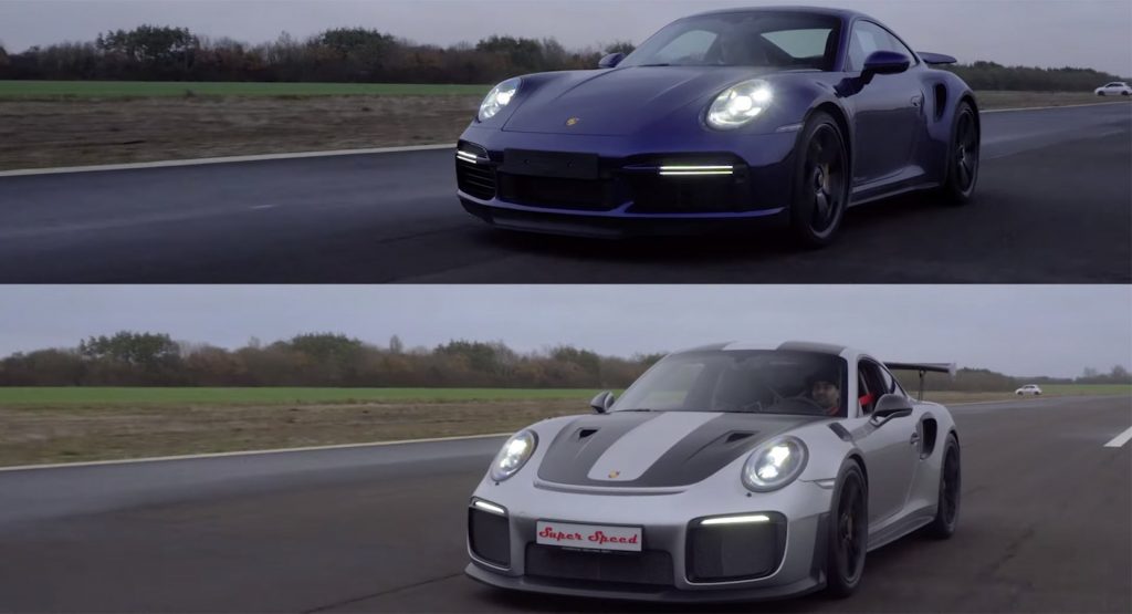 Does The Porsche 911 Turbo S Really Stand A Chance Against The Mighty GT2  RS? | Carscoops