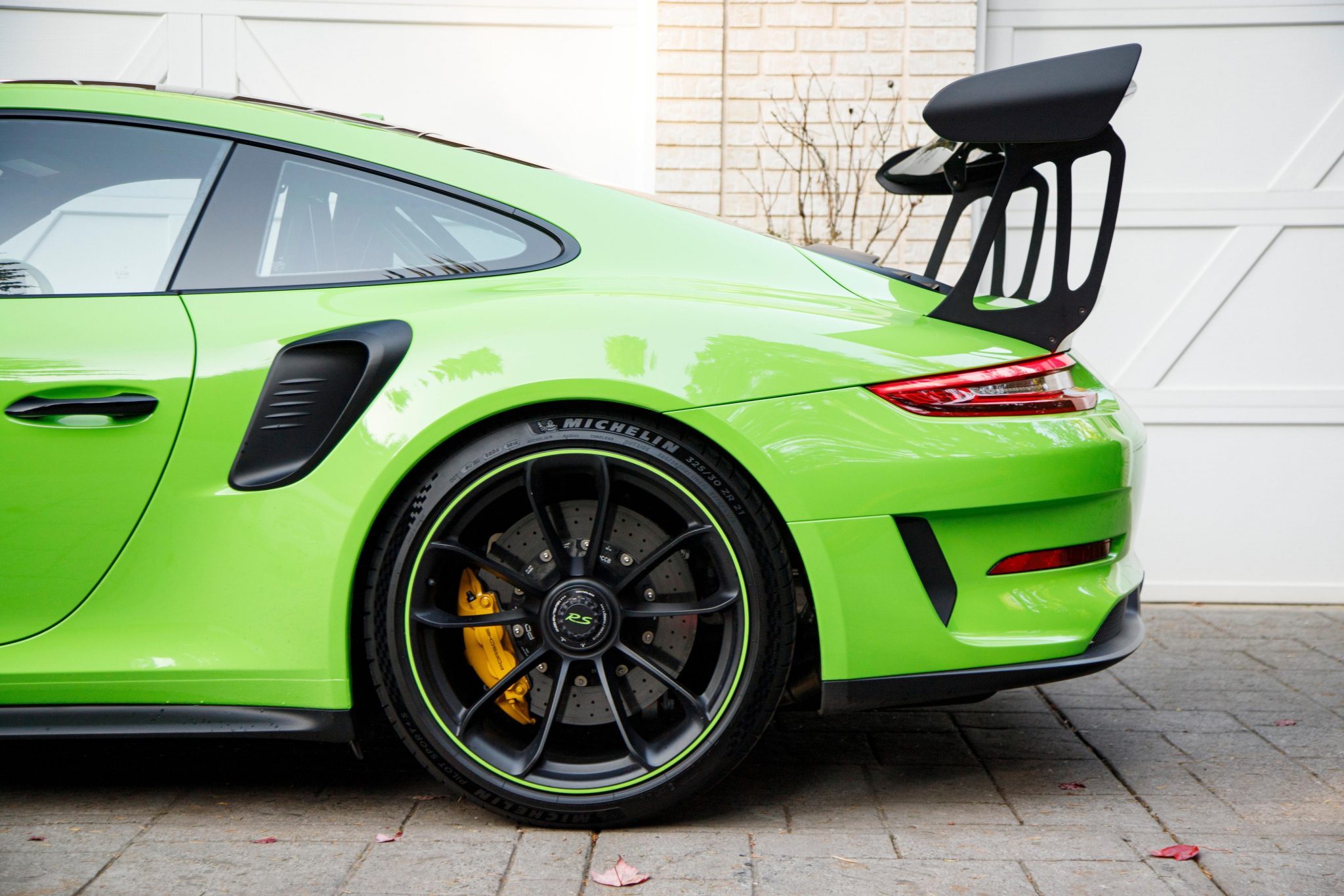 What A Better Way To Go Green Than With A Porsche 911 GT3 RS Weissach