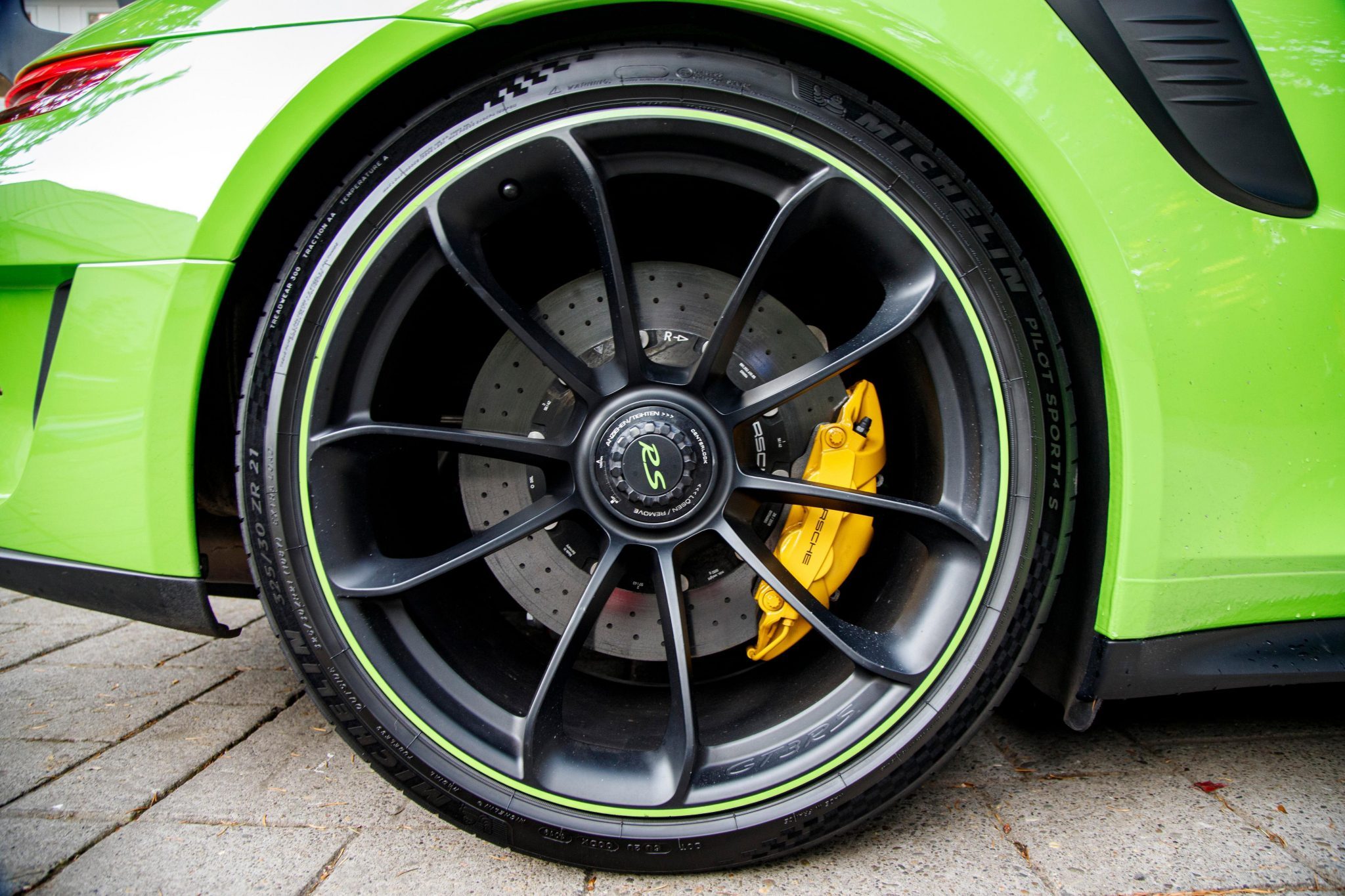 What A Better Way To Go Green Than With A Porsche 911 GT3 RS Weissach