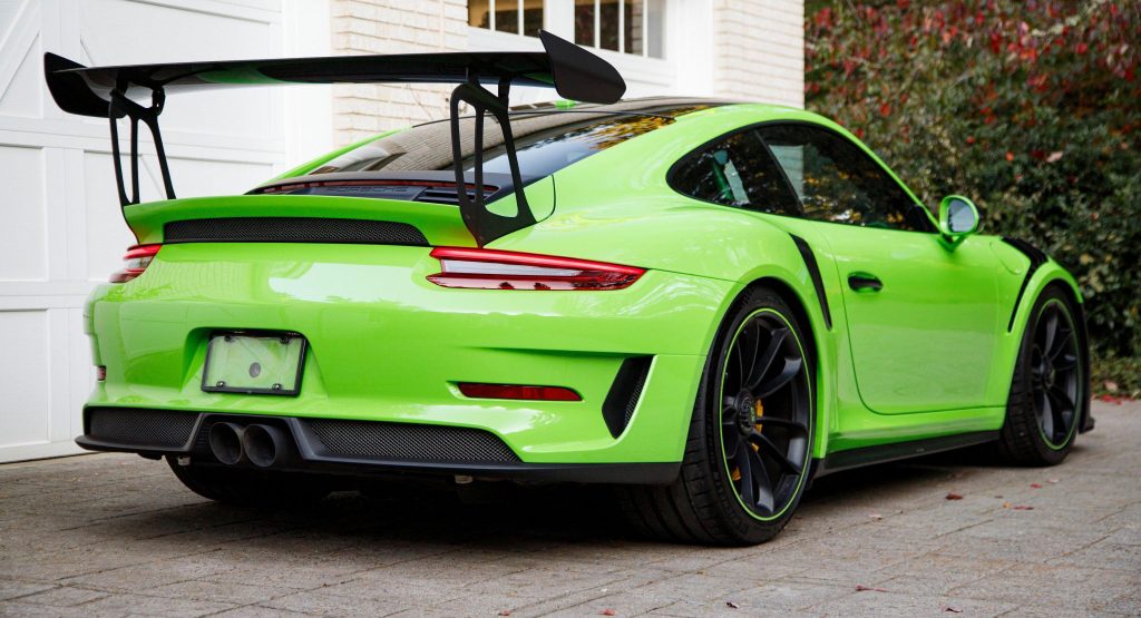  What A Better Way To Go Green Than With A Porsche 911 GT3 RS Weissach