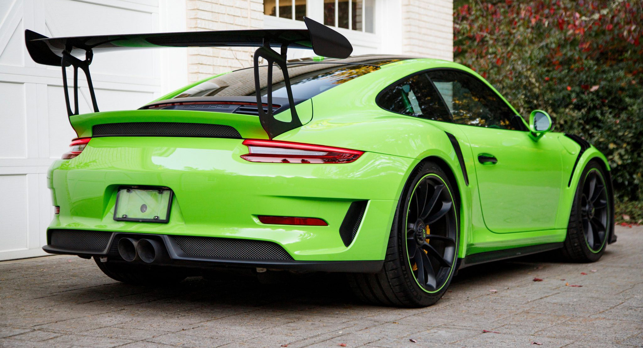 What A Better Way To Go Green Than With A Porsche 911 GT3 RS