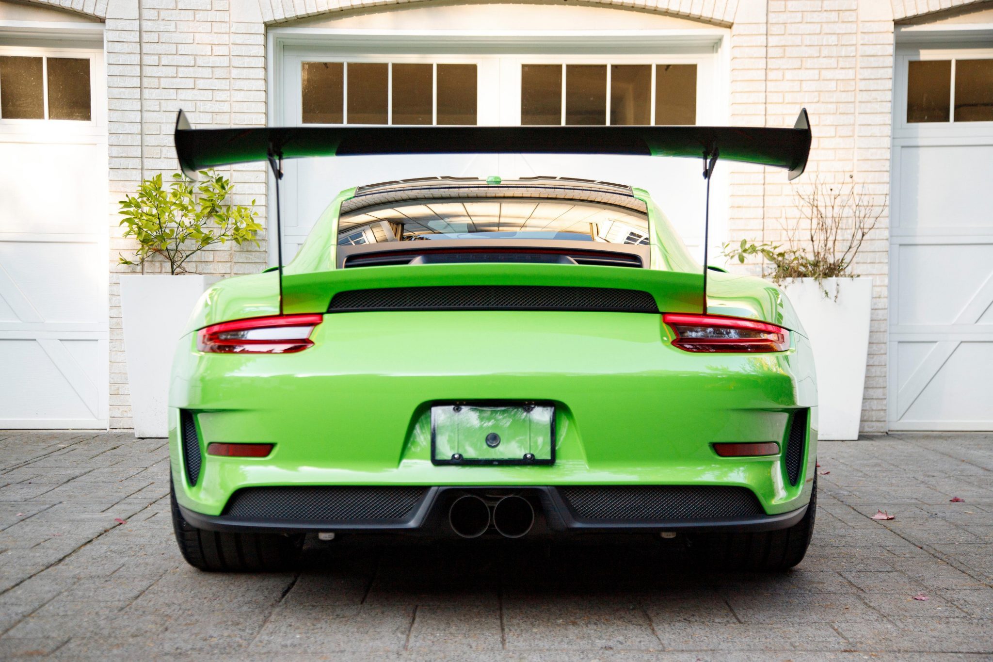 What A Better Way To Go Green Than With A Porsche 911 GT3 RS Weissach