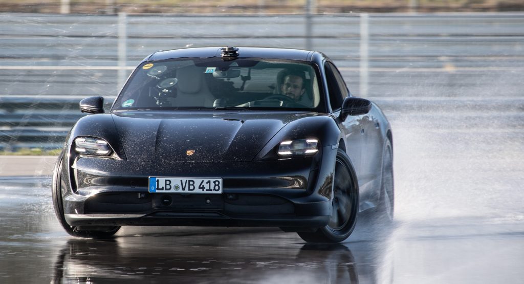  Porsche Taycan Sets Guinness World Record For Longest EV Drift