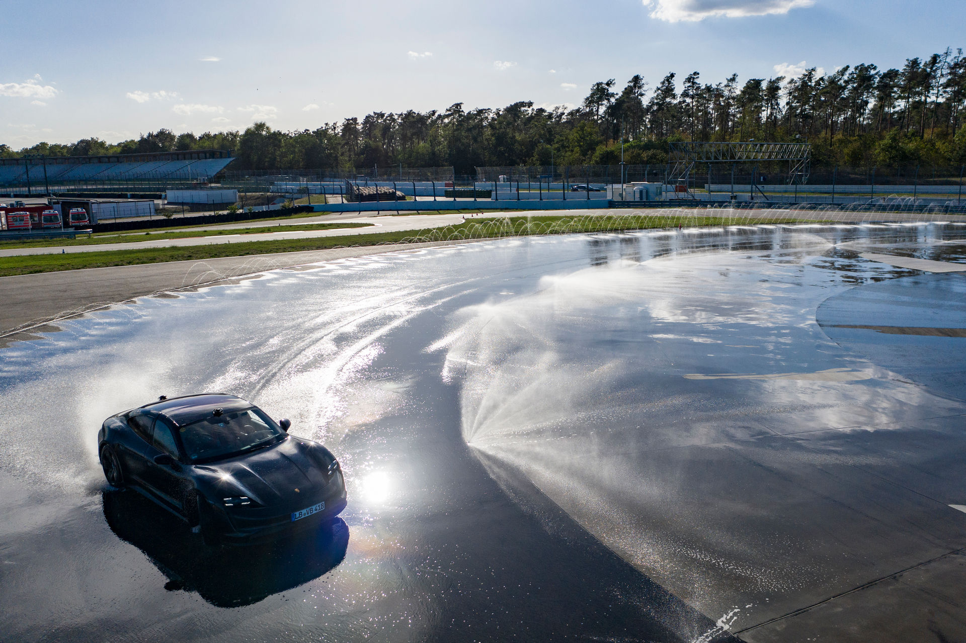 Porsche Taycan Sets Guinness World Record For Longest EV Drift