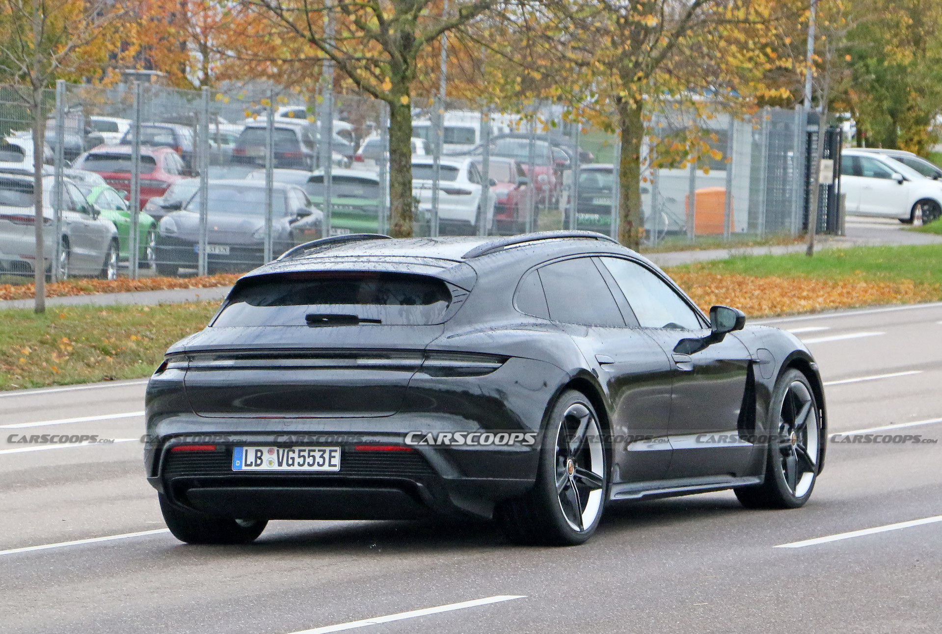 The New Electric Porsche Taycan Cross Turismo Is Shaping Up To Be A Looker