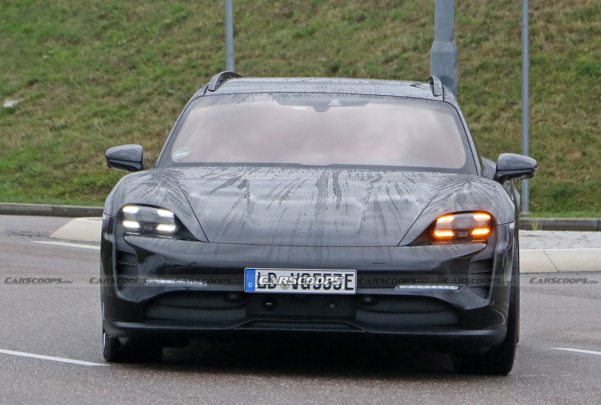 The New Electric Porsche Taycan Cross Turismo Is Shaping Up To Be A Looker