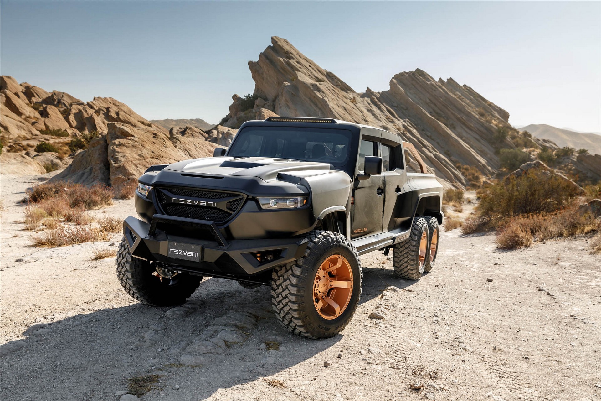 Rezvani Hercules 6×6 Debuts With $225,000 Base Price And Optional 1,300+ HP Supercharged V8