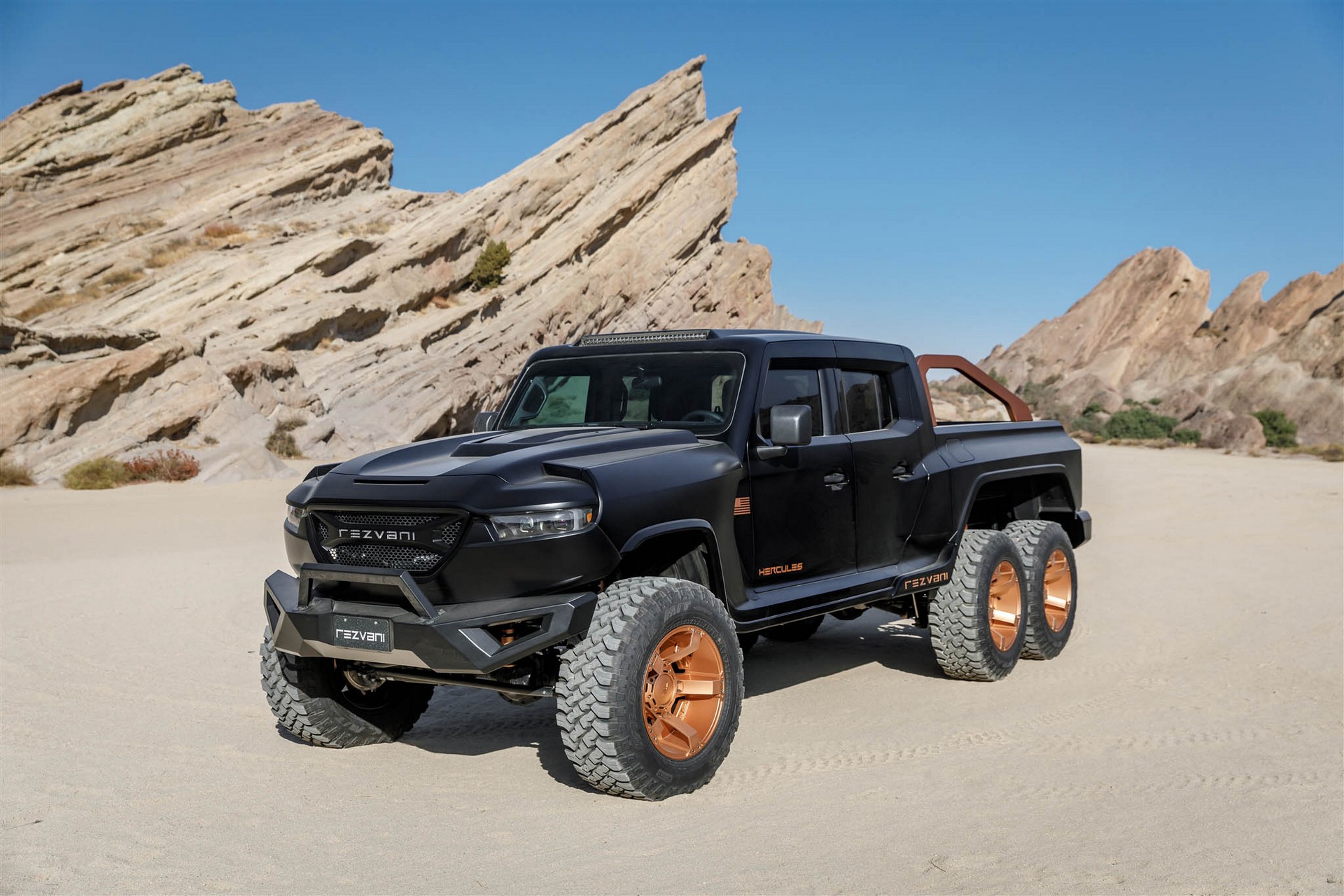 Rezvani Hercules 6×6 Debuts With $225,000 Base Price And Optional 1,300+ HP Supercharged V8