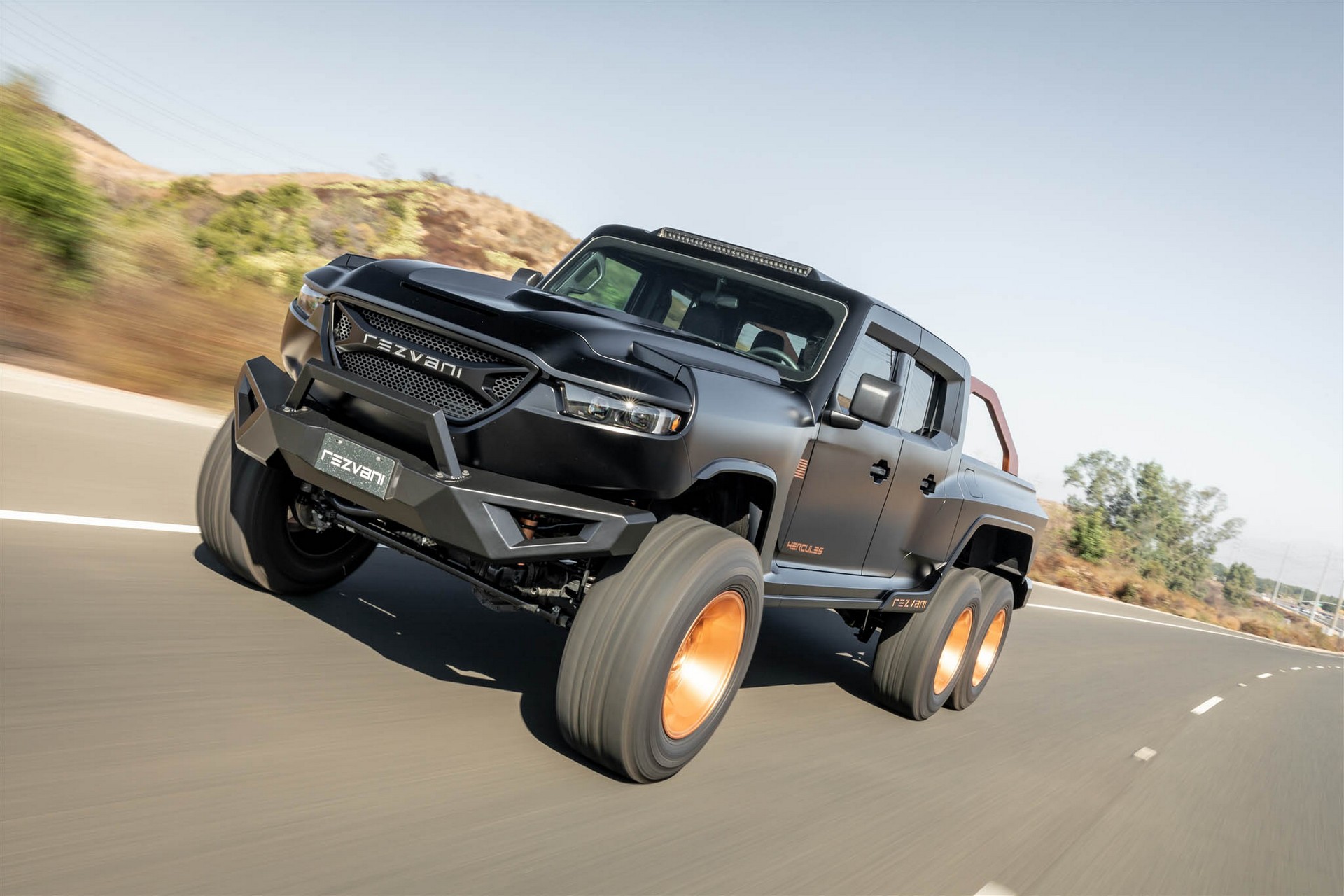 Rezvani Hercules 6×6 Debuts With $225,000 Base Price And Optional 1,300+ HP Supercharged V8