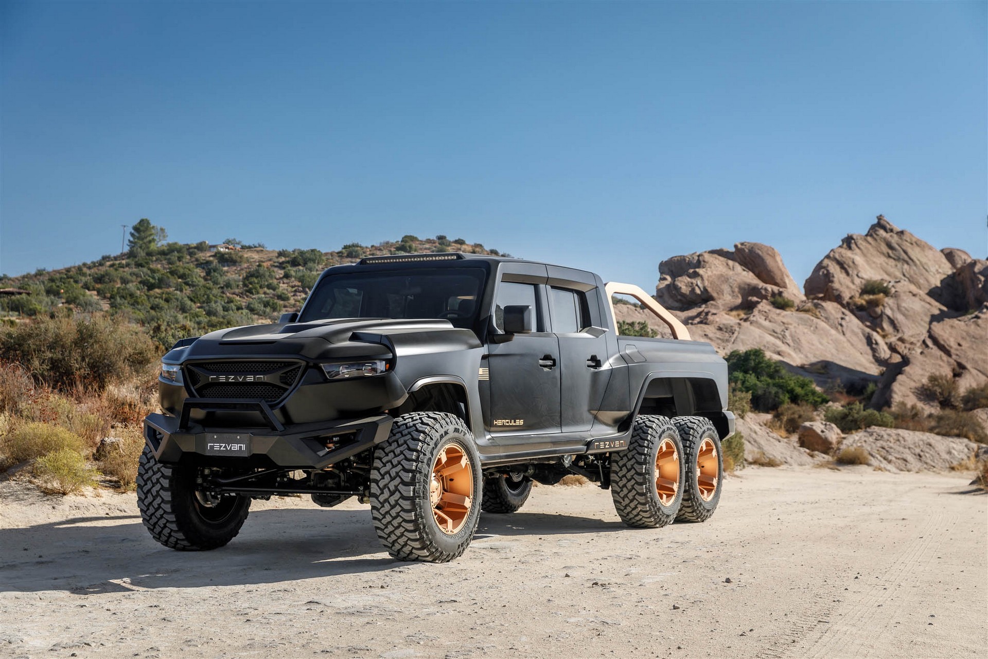 Rezvani Hercules 6×6 Debuts With $225,000 Base Price And Optional 1,300+ HP Supercharged V8