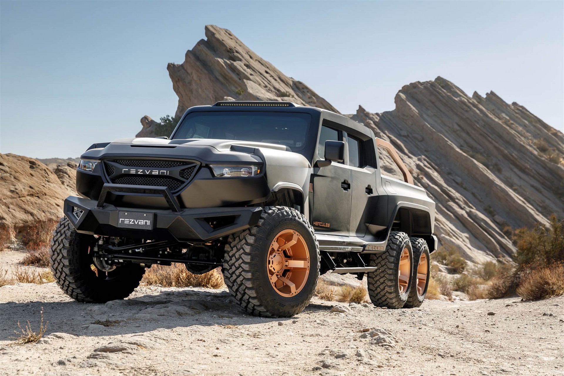Rezvani Hercules 6×6 Debuts With $225,000 Base Price And Optional 1,300+ HP Supercharged V8