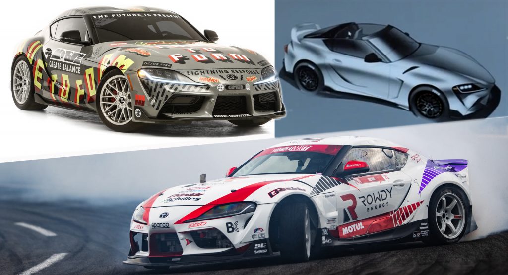  Toyota Teases GR Supra Targa With Removable Top, Art Car And More For Virtual SEMA