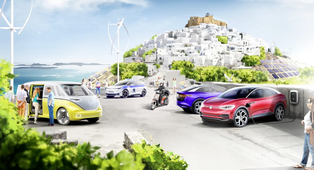  Volkswagen Group To Turn Greek Island Into An EV Paradise