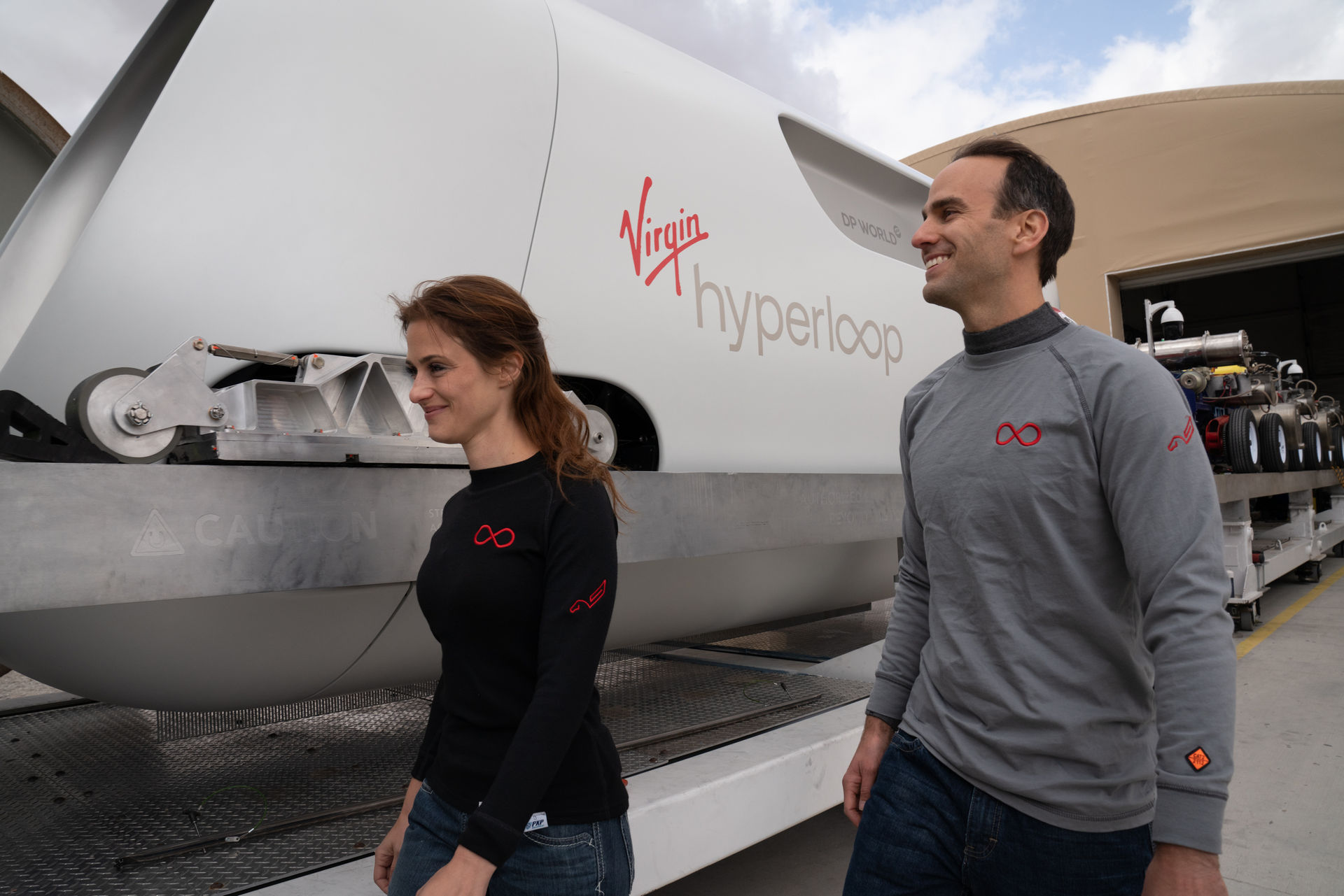 Virgin Hyperloop Completes First Passenger Test Through Vacuum Tube, Hits 107 MPH