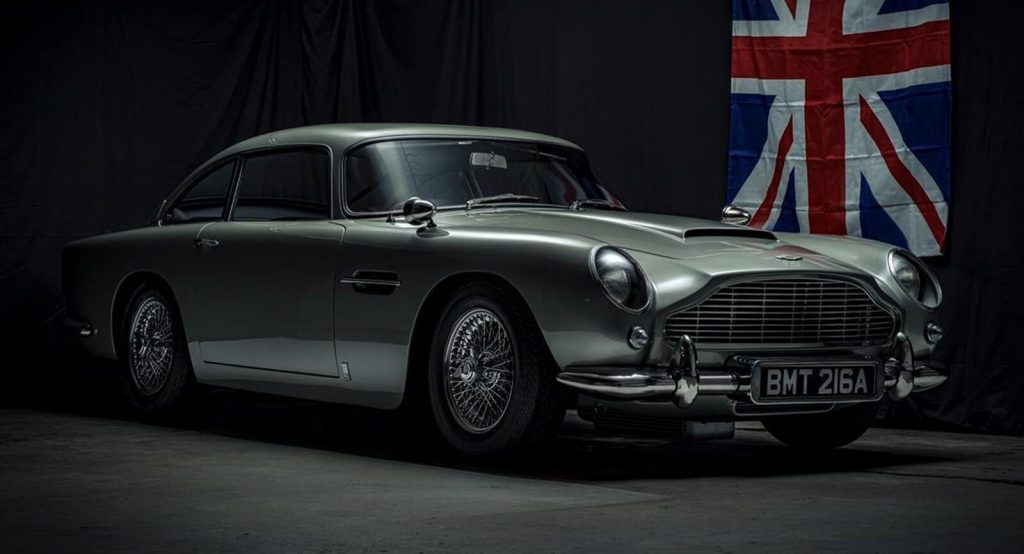  Someone Paid $200K For A Gadget-Packed Aston Martin DB5 James Bond Replica With NO Engine