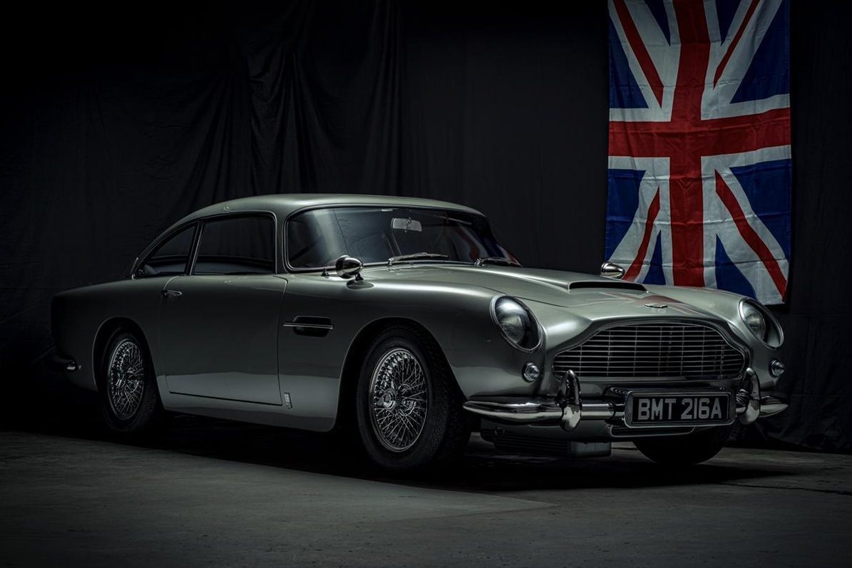 Someone Paid $200K For A Gadget-Packed Aston Martin DB5 James Bond Replica With NO Engine