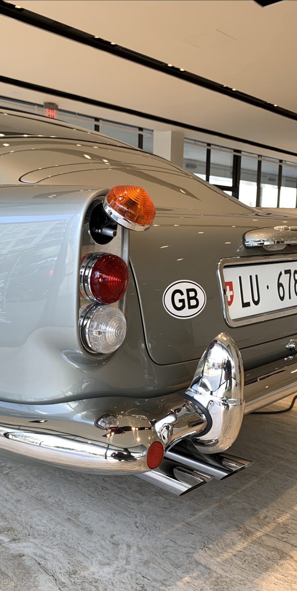 Someone Paid $200K For A Gadget-Packed Aston Martin DB5 James Bond Replica With NO Engine