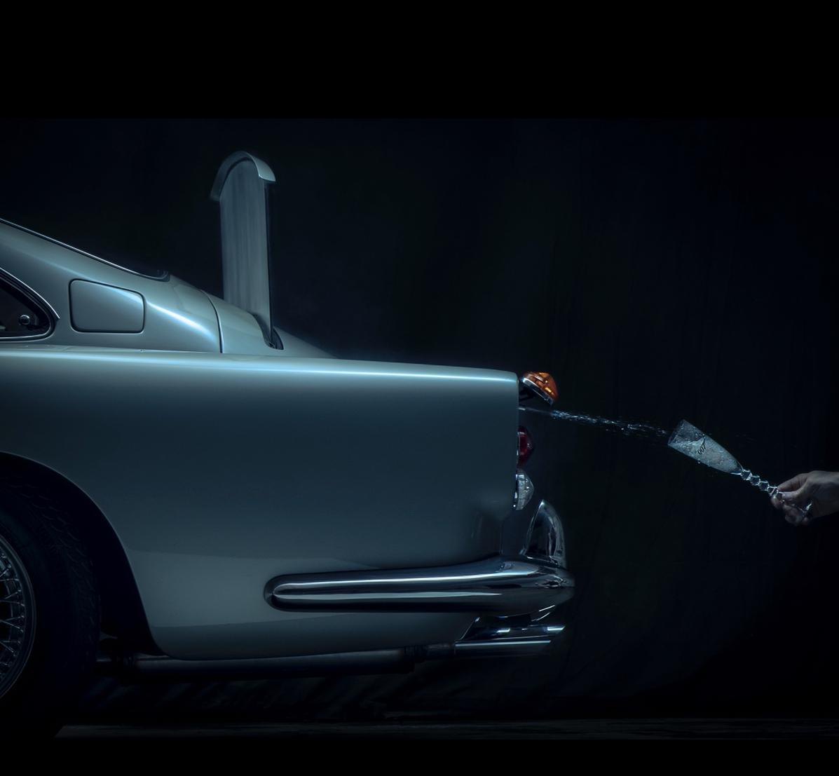 Someone Paid $200K For A Gadget-Packed Aston Martin DB5 James Bond Replica With NO Engine