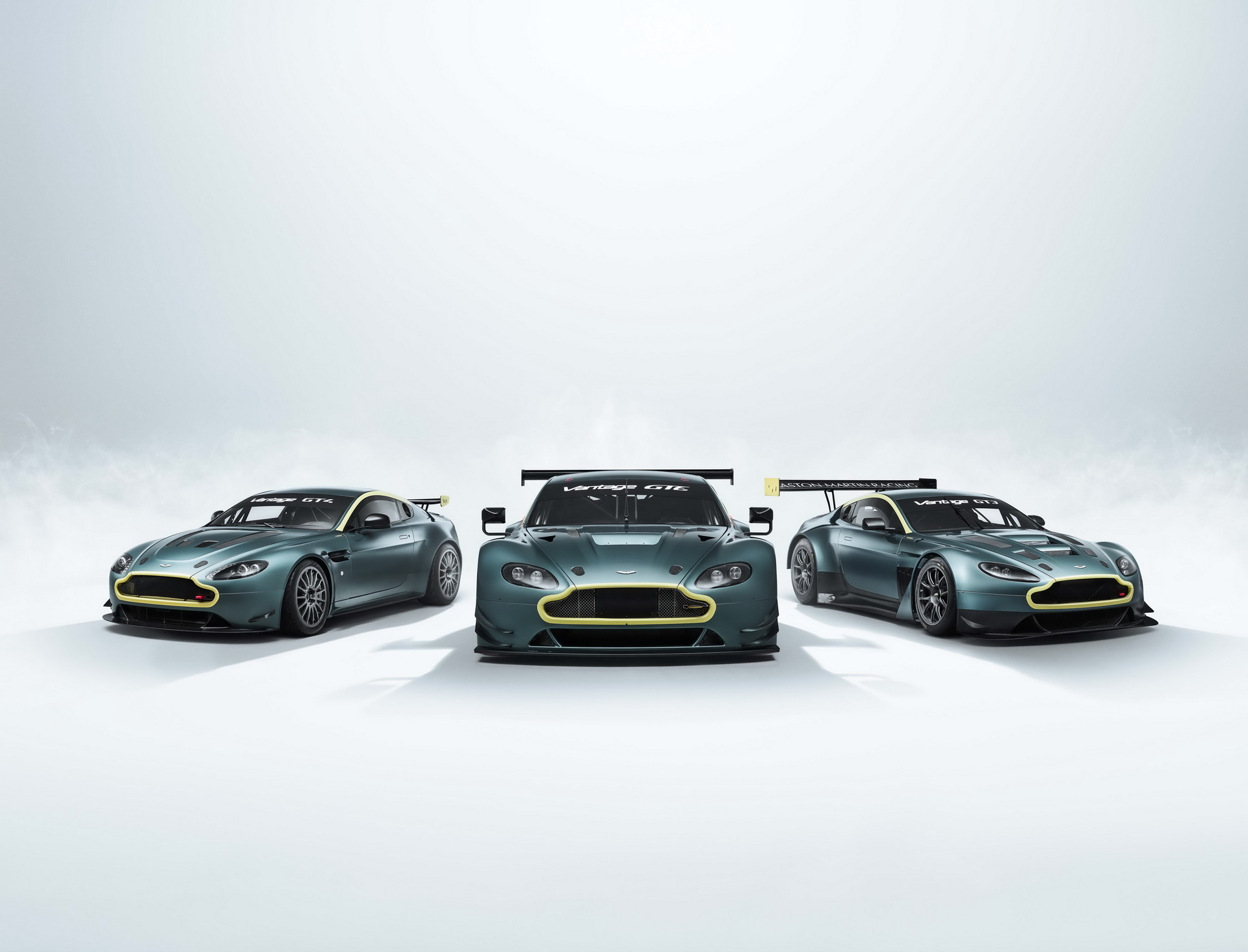 Aston Martin’s Vantage Legacy Collection Is Made Up Of Three Title-Winning Race Cars