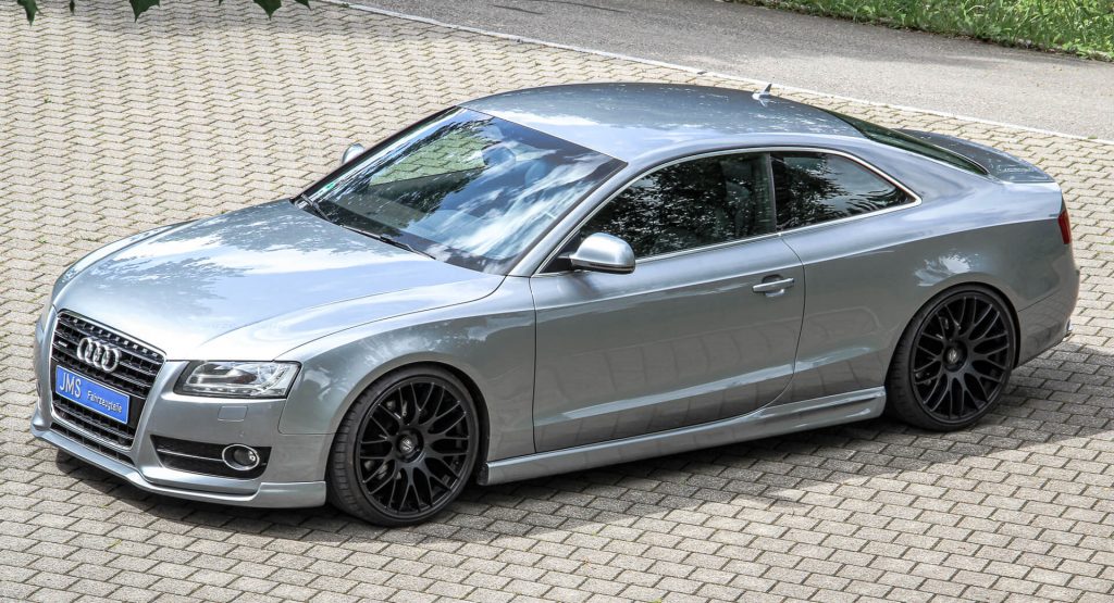  First-Gen Audi A5 Coupe Gets Some Add-Ons, New Rims By JMS Fahrzeugteile