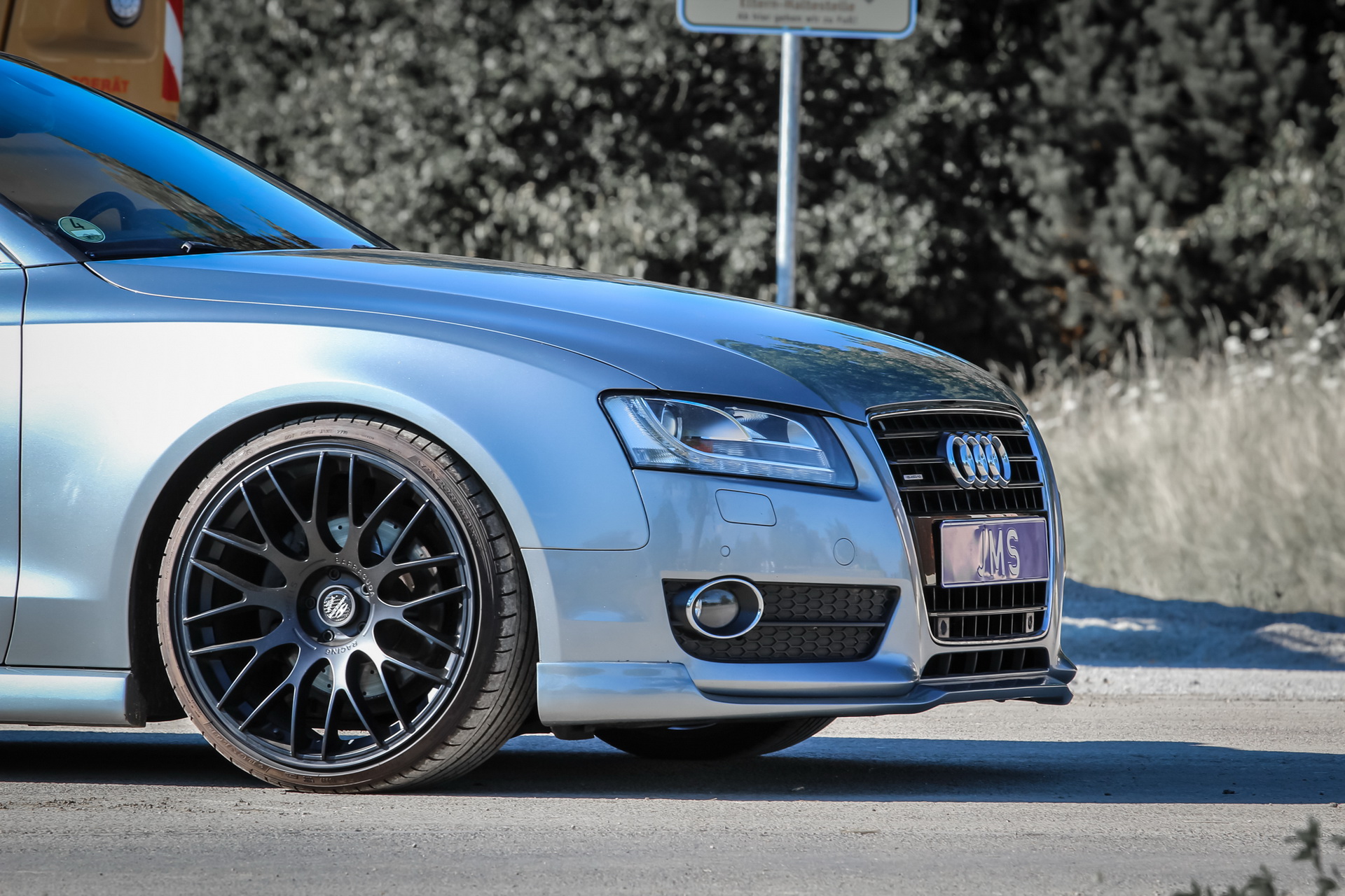 First-Gen Audi A5 Coupe Gets Some Add-Ons, New Rims By JMS Fahrzeugteile