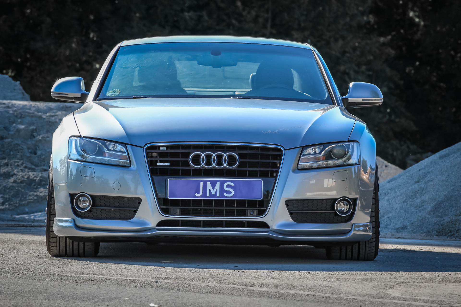 First-Gen Audi A5 Coupe Gets Some Add-Ons, New Rims By JMS Fahrzeugteile