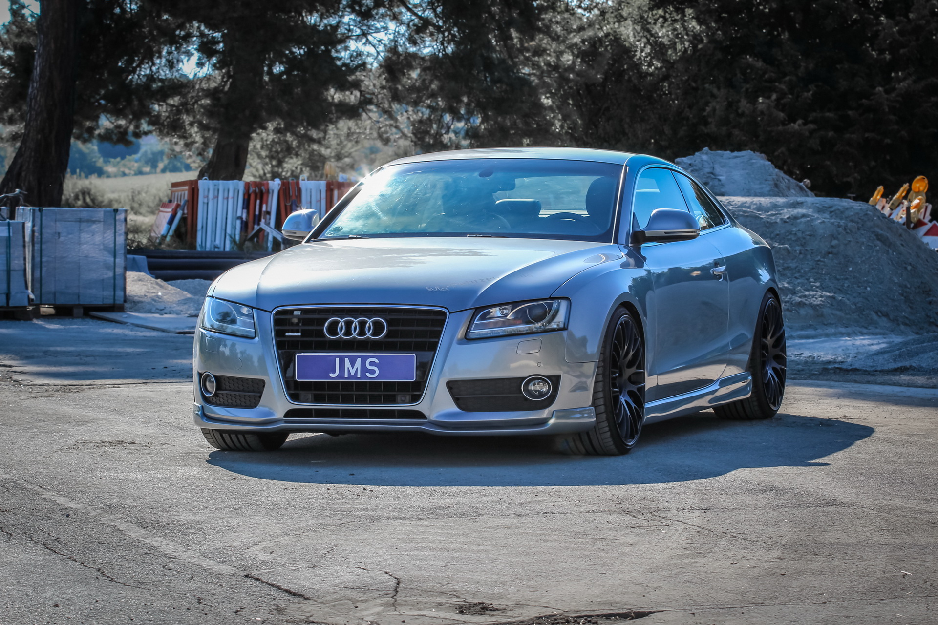 First-Gen Audi A5 Coupe Gets Some Add-Ons, New Rims By JMS Fahrzeugteile