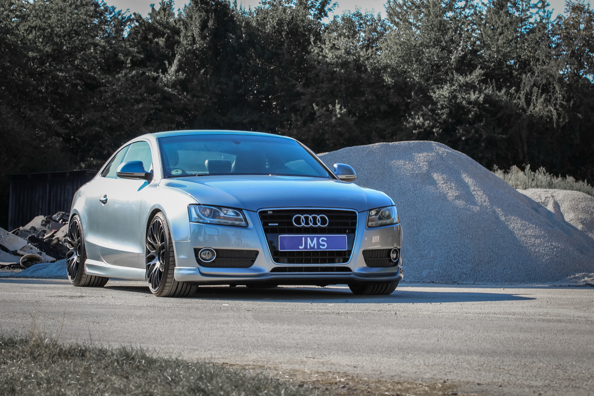 First-Gen Audi A5 Coupe Gets Some Add-Ons, New Rims By JMS Fahrzeugteile