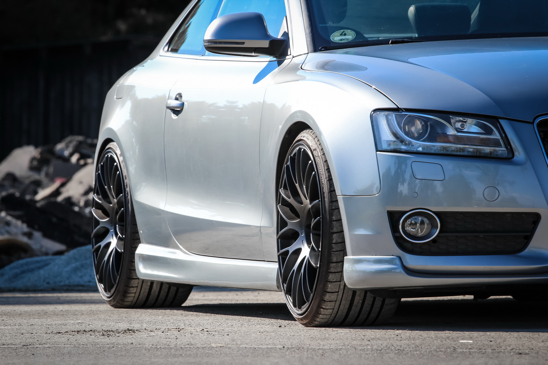 First-Gen Audi A5 Coupe Gets Some Add-Ons, New Rims By JMS Fahrzeugteile