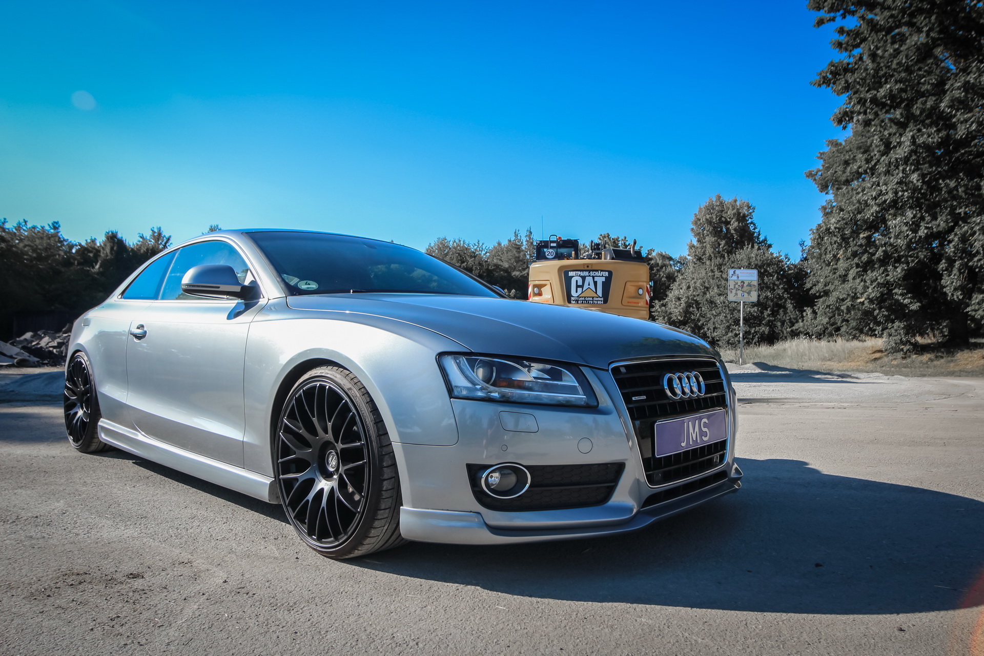First-Gen Audi A5 Coupe Gets Some Add-Ons, New Rims By JMS Fahrzeugteile