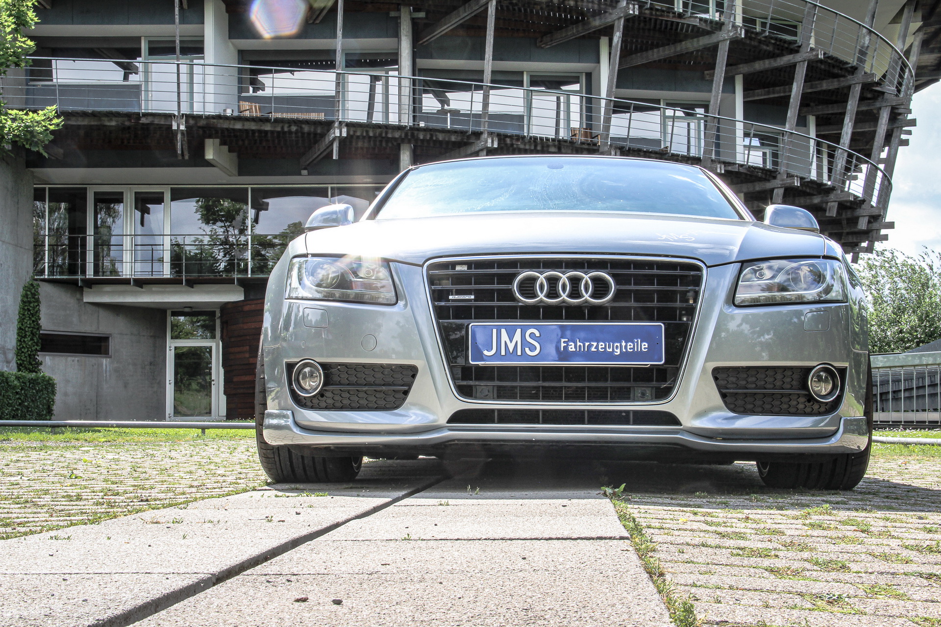 First-Gen Audi A5 Coupe Gets Some Add-Ons, New Rims By JMS Fahrzeugteile