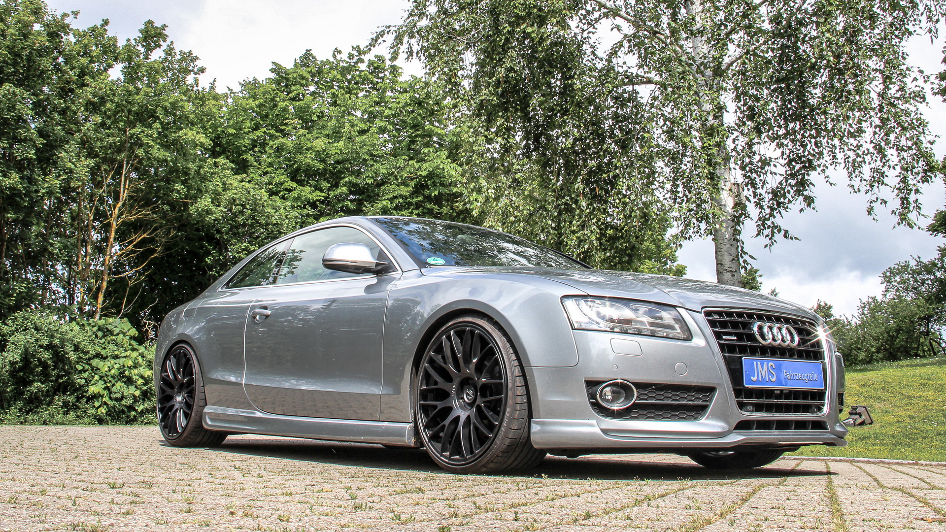 First-Gen Audi A5 Coupe Gets Some Add-Ons, New Rims By JMS Fahrzeugteile