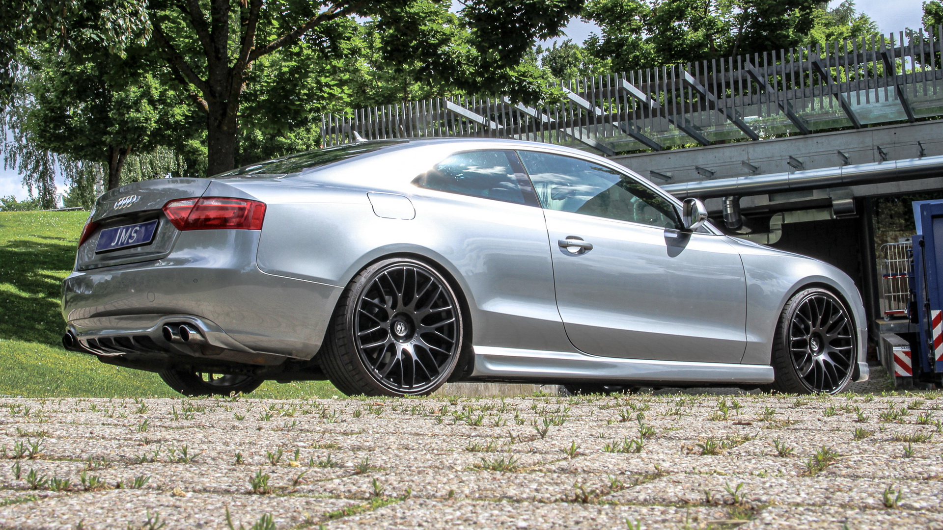 First-Gen Audi A5 Coupe Gets Some Add-Ons, New Rims By JMS Fahrzeugteile