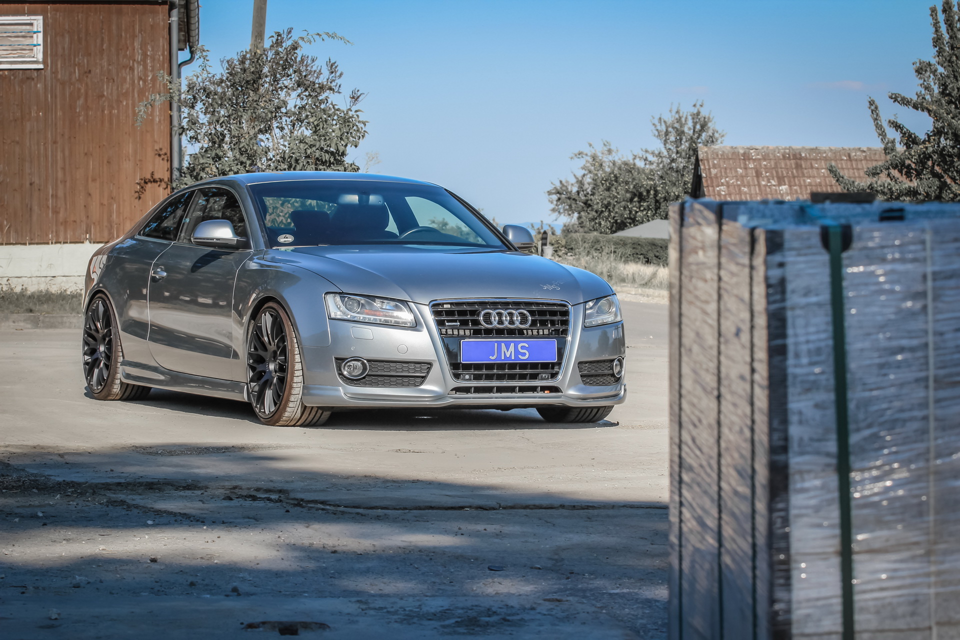 First-Gen Audi A5 Coupe Gets Some Add-Ons, New Rims By JMS Fahrzeugteile