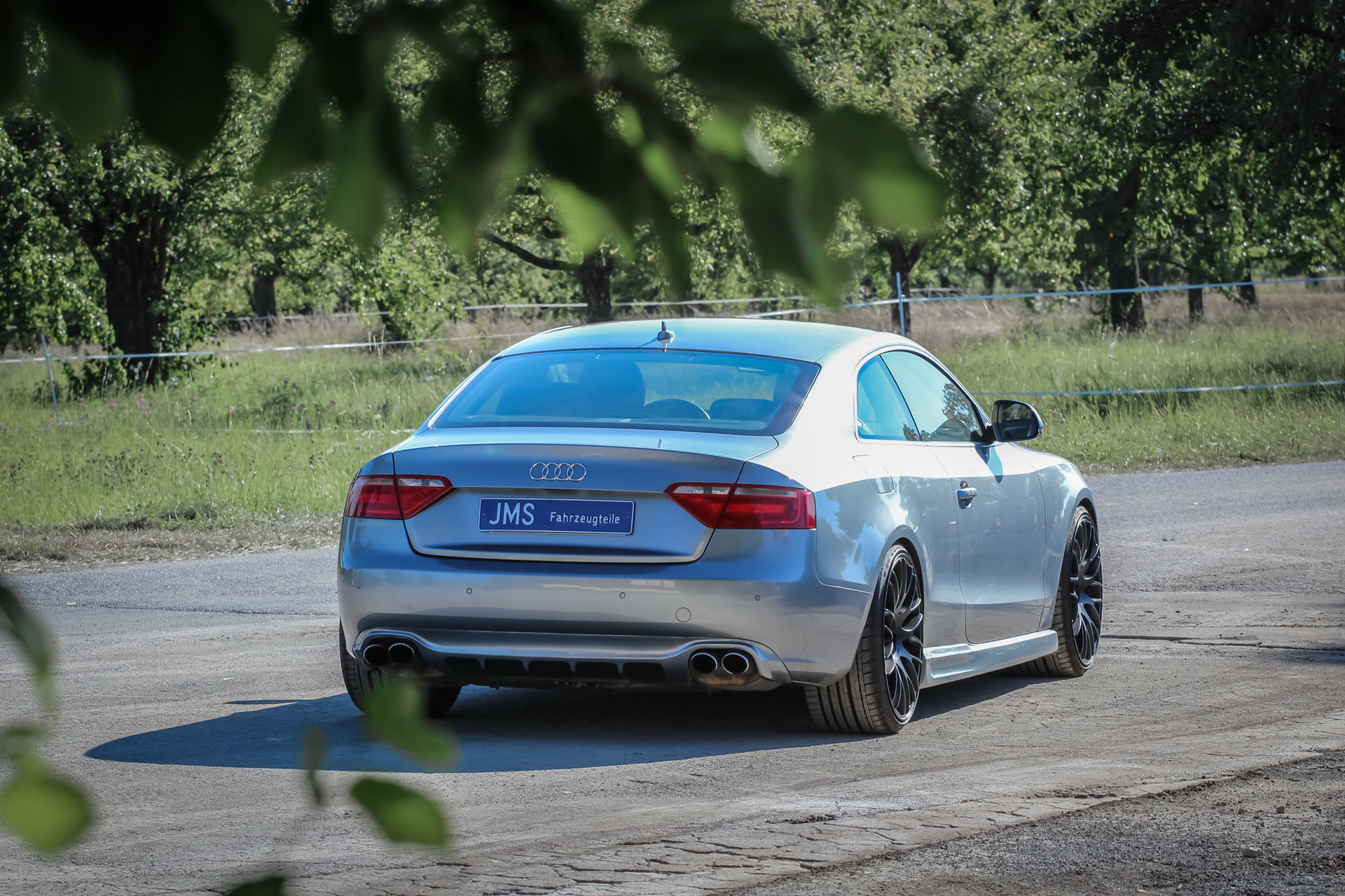First-Gen Audi A5 Coupe Gets Some Add-Ons, New Rims By JMS Fahrzeugteile