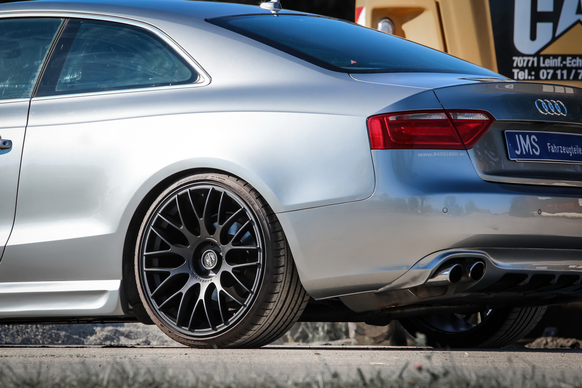 First-Gen Audi A5 Coupe Gets Some Add-Ons, New Rims By JMS Fahrzeugteile