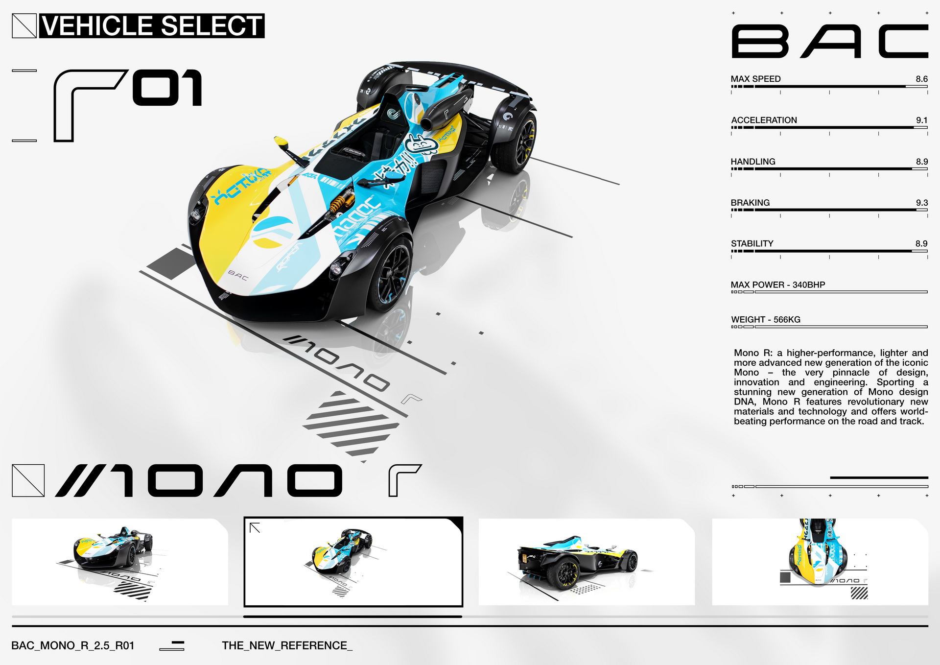 First BAC Mono R Gets PlayStation Video Game-Inspired Livery